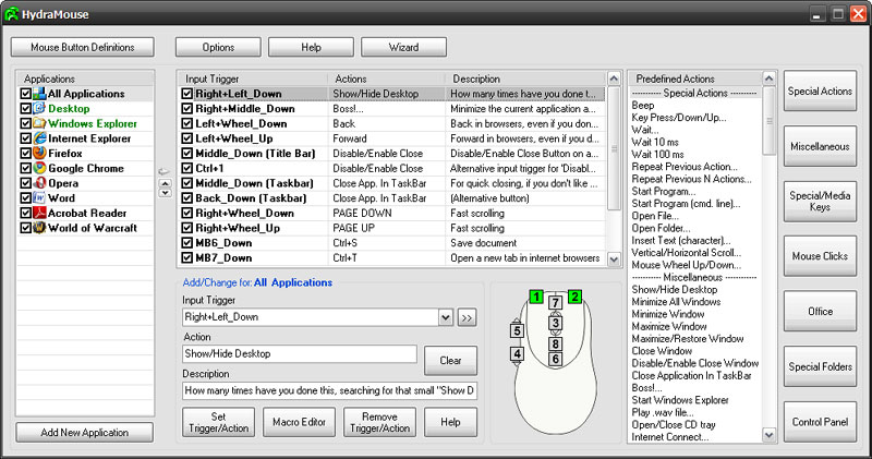 Click to view HydraMouse 3.20 screenshot